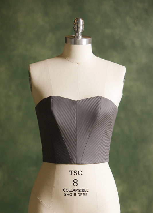 Nicoletta Gris | Corset de talle corto