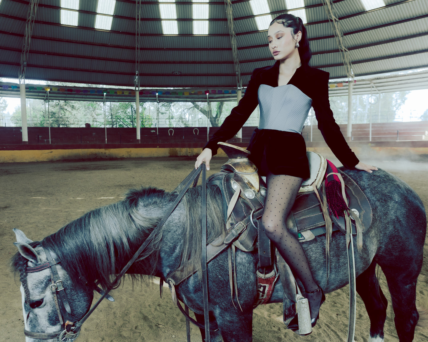 Nicoletta Gris | Corset de talle corto