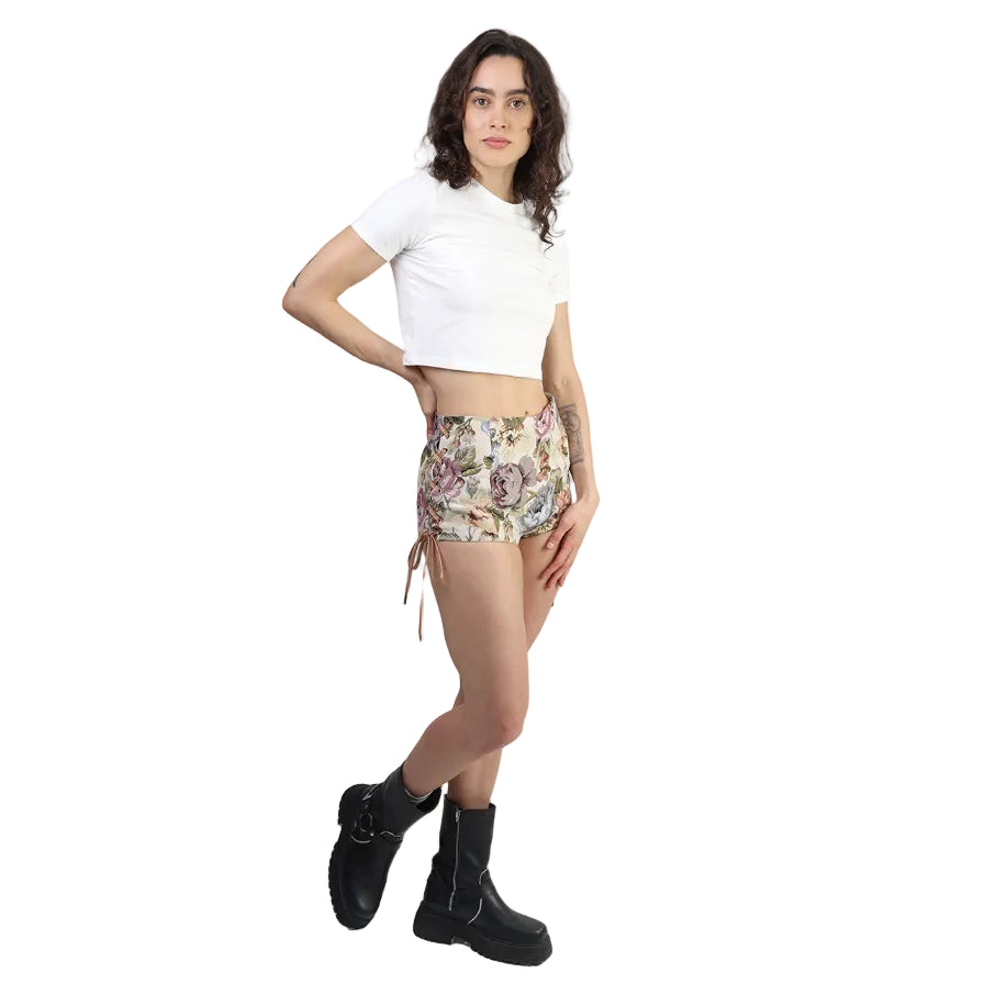 Tapicería, Short, Floral