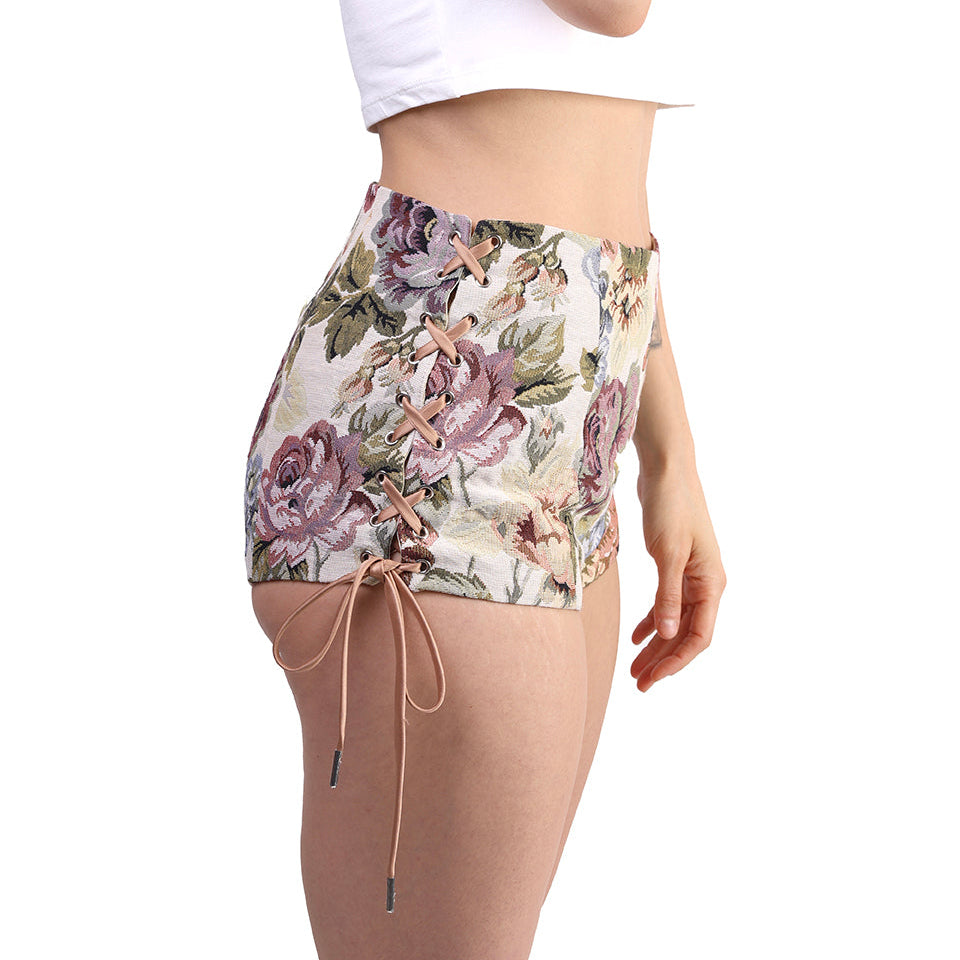 Tapicería, Short, Floral