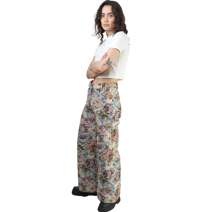 Tapicería, Pantalón Largo, Floral