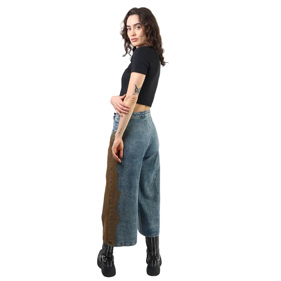 Mezclilla, Pantalón, Deslavada