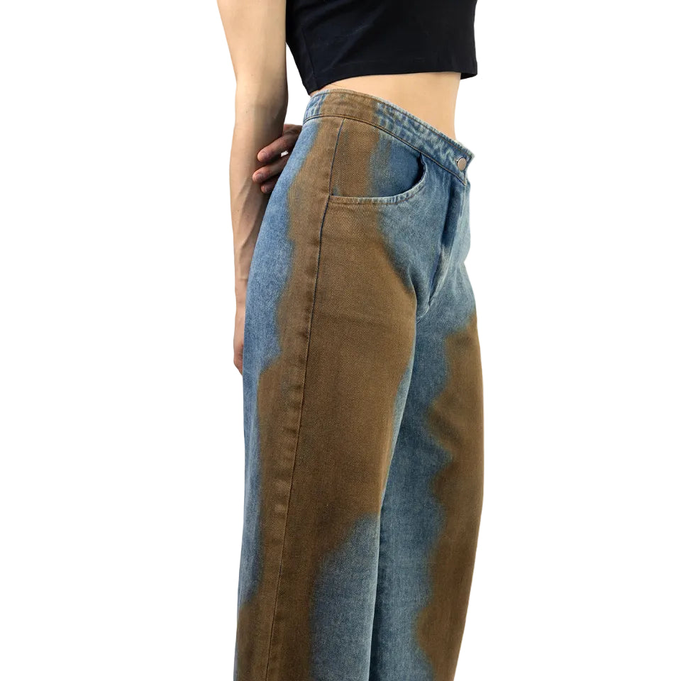 Mezclilla, Pantalón, Deslavada