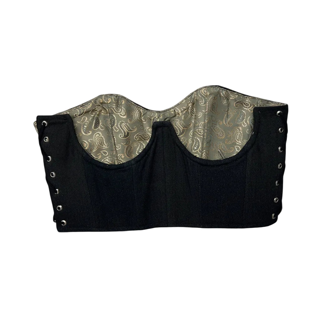 Corset talle corto, Gabardina, Underbust