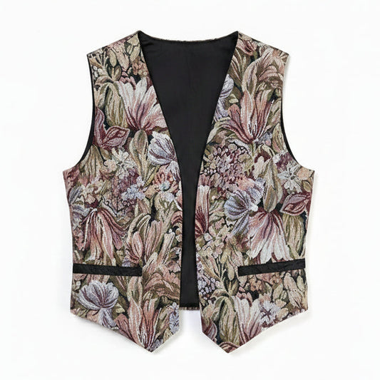 Chaleco, Tapicería, Floral