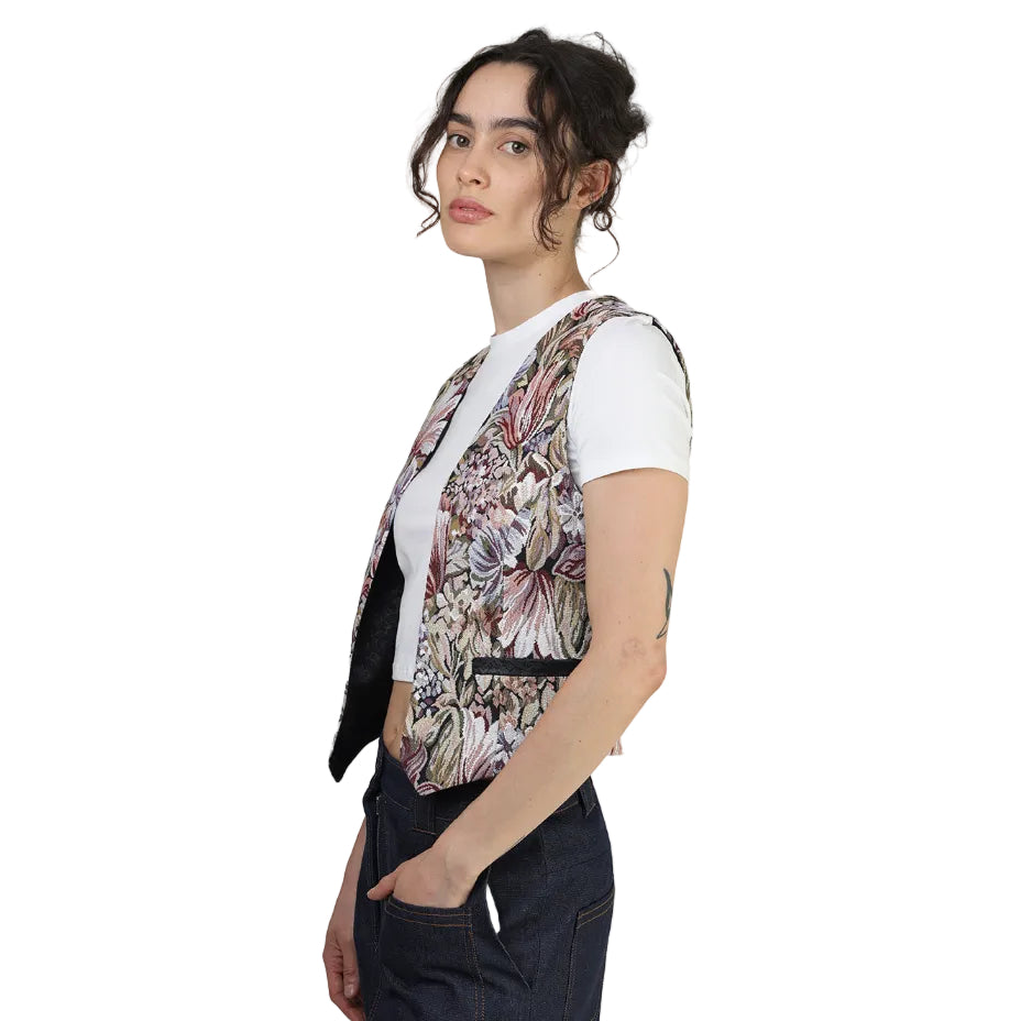 Chaleco, Tapicería, Floral