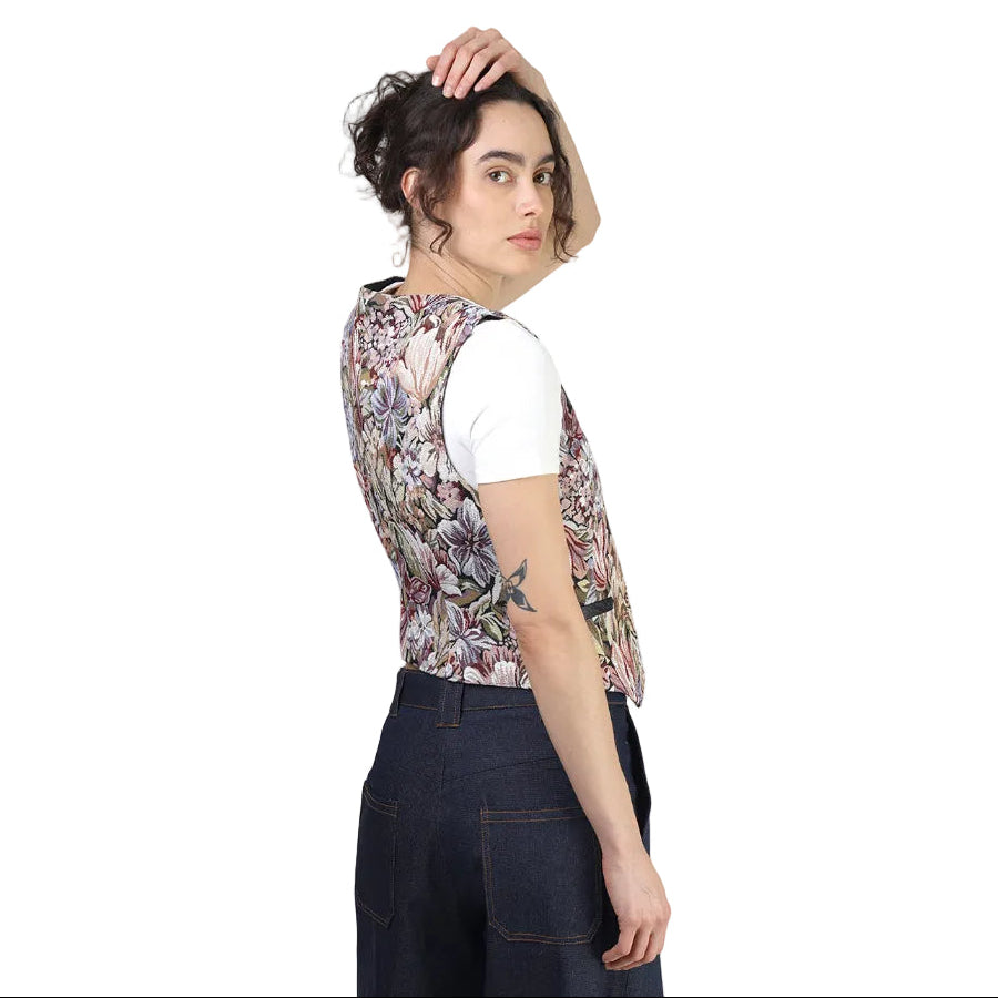 Chaleco, Tapicería, Floral