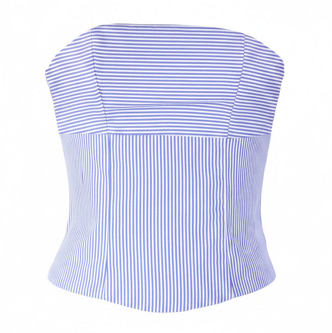 Corset talle medio, Mozart, Rayas, Ajuste en la Espalda