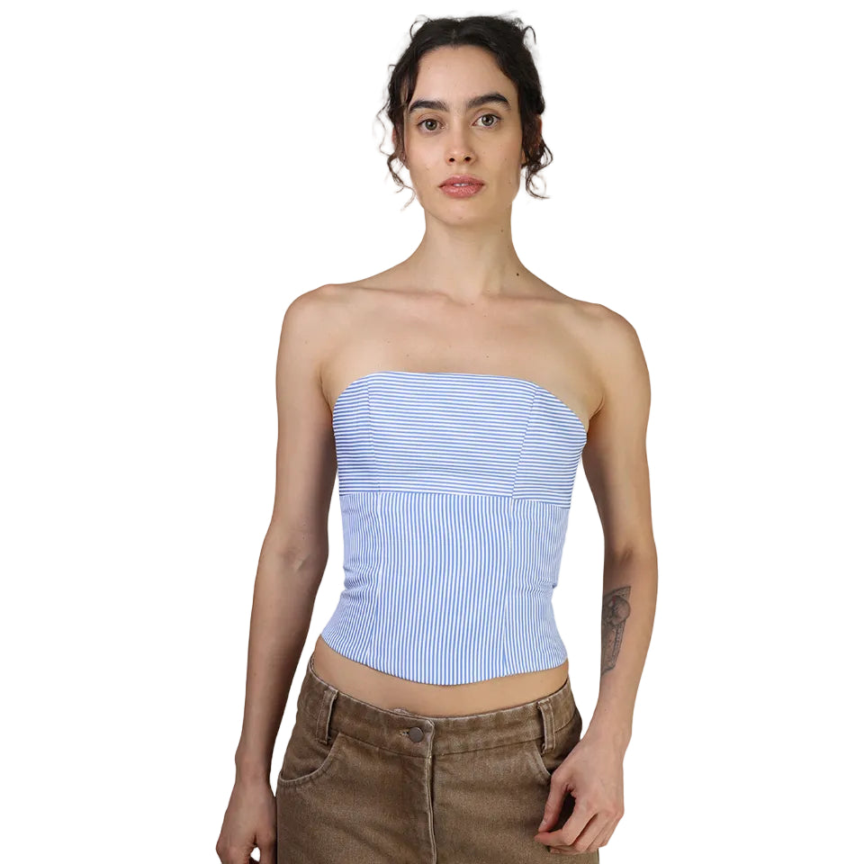 Corset talle medio, Mozart, Rayas, Ajuste en la Espalda