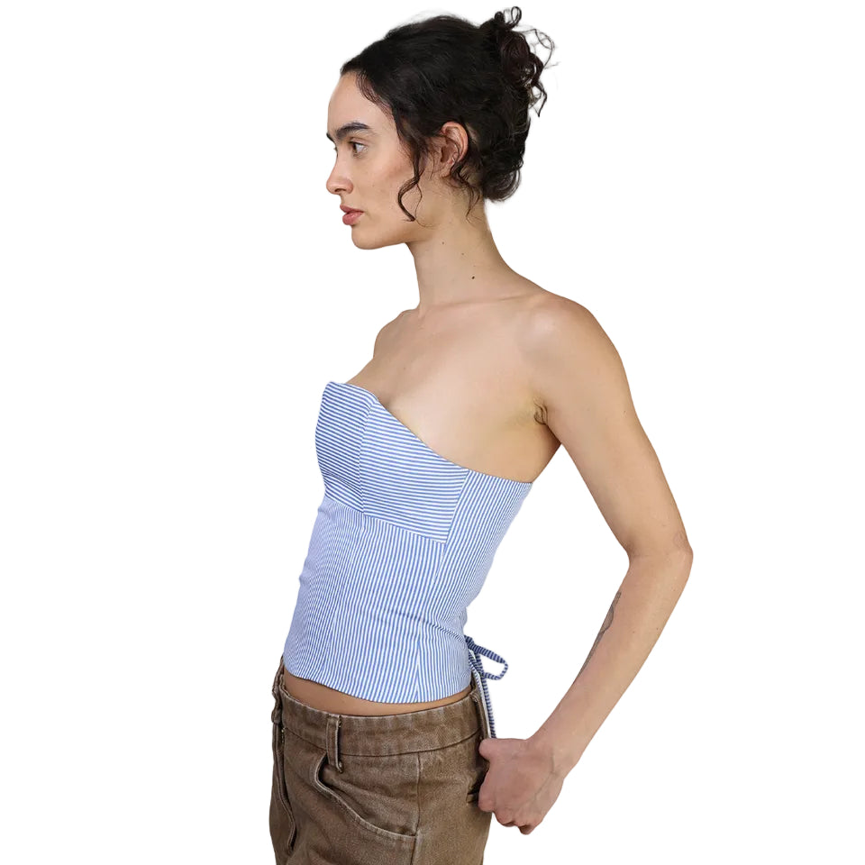 Corset talle medio, Mozart, Rayas, Ajuste en la Espalda