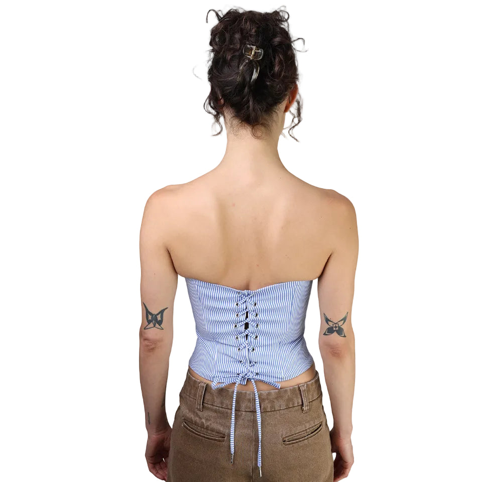 Corset talle medio, Mozart, Rayas, Ajuste en la Espalda