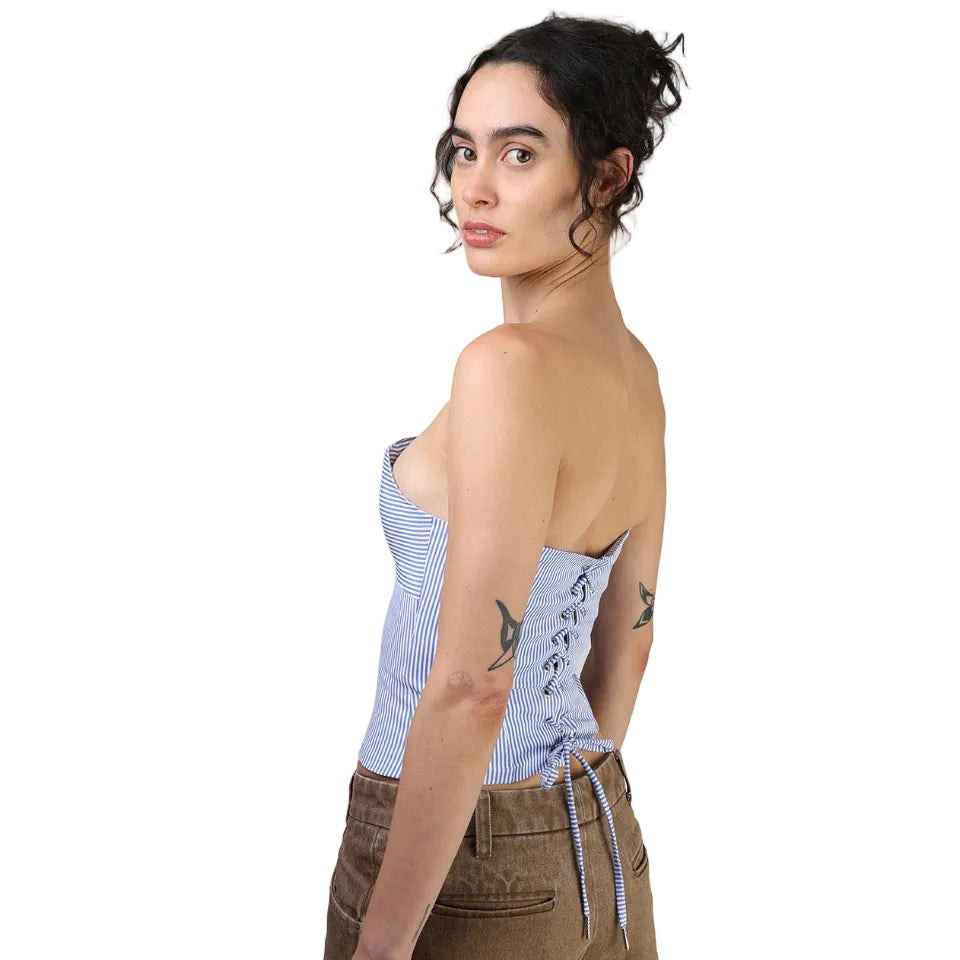 Corset talle medio, Mozart, Rayas, Ajuste en la Espalda